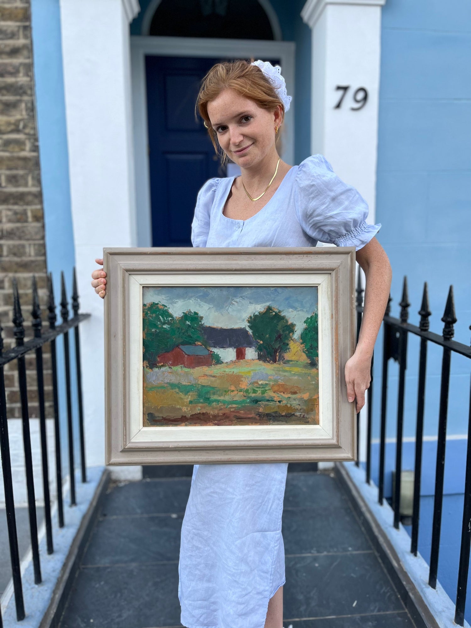 Emma Cohen founder of Phoebe Jones Art - original art collector