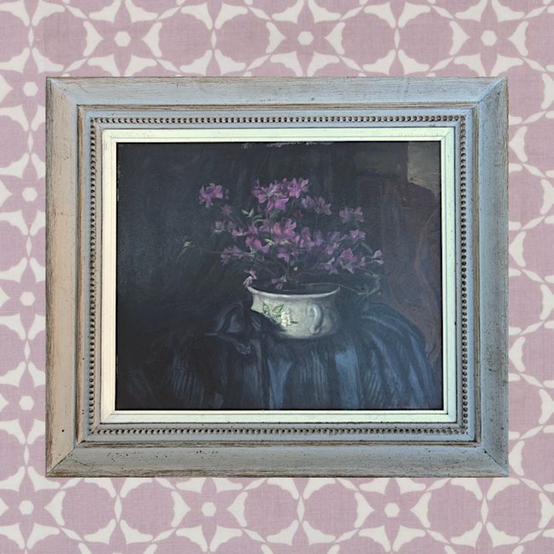 A bowl of hyacinths