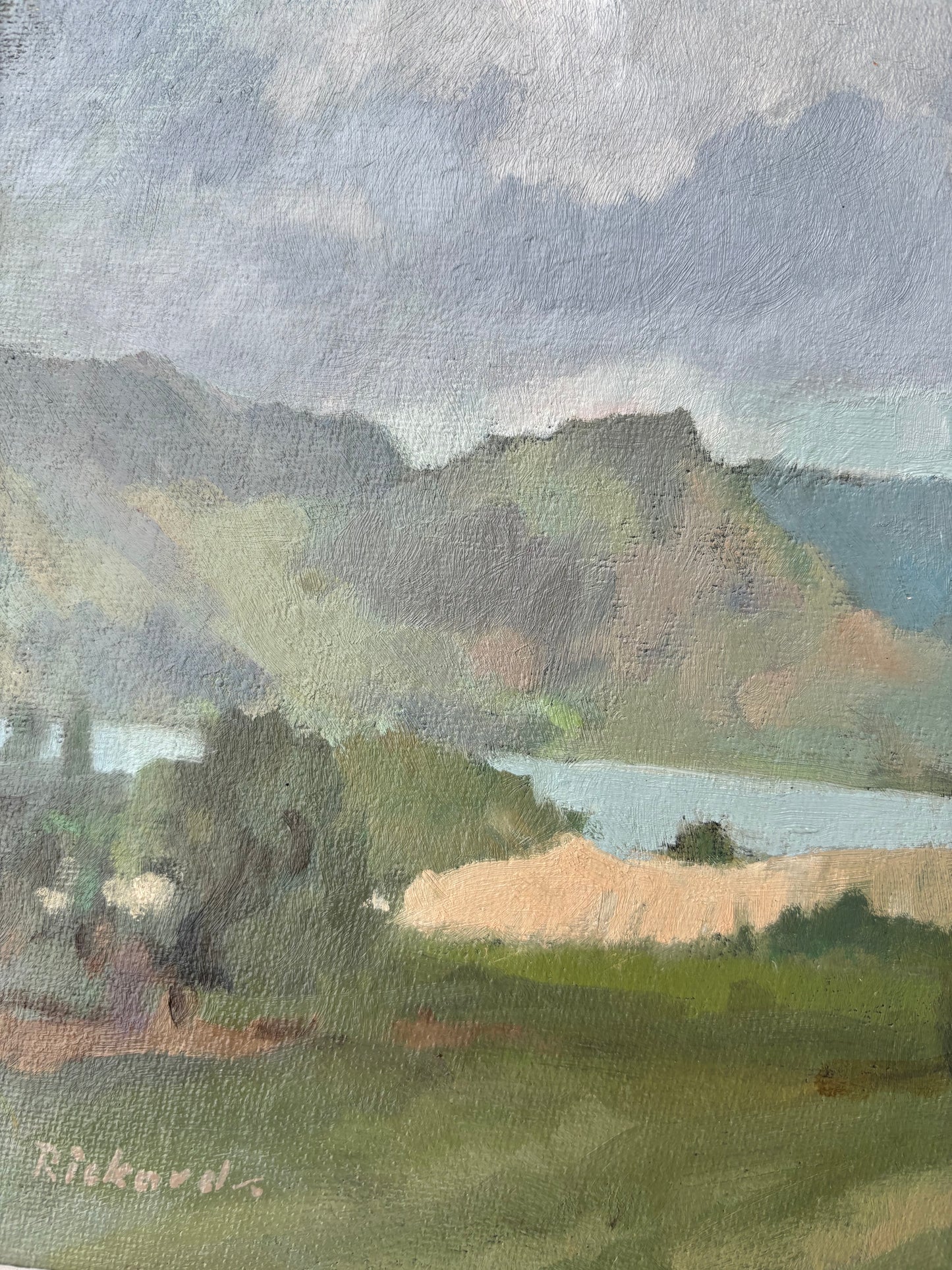 West Country Landscape by Anthony J Rickards