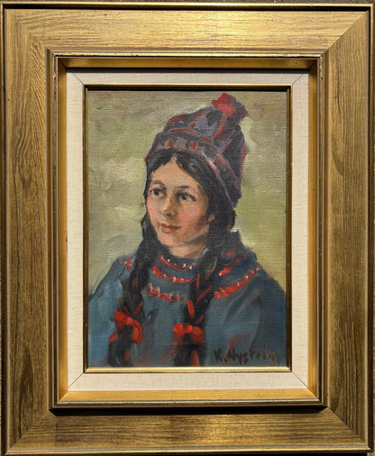 Georgian Girl in national dress