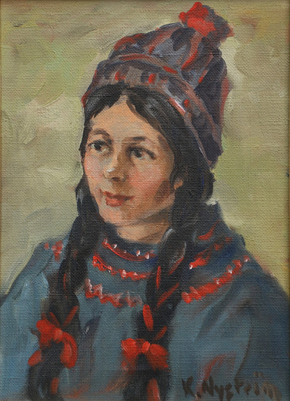 Georgian Girl in national dress