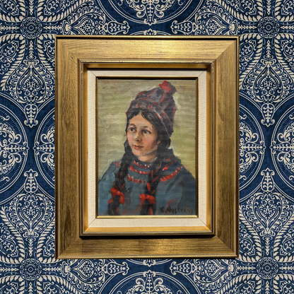 Georgian Girl in national dress
